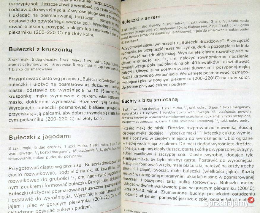 Piekę ciasta i ciasteczka Wanda Piotrowiakowa Chełm sprzedam