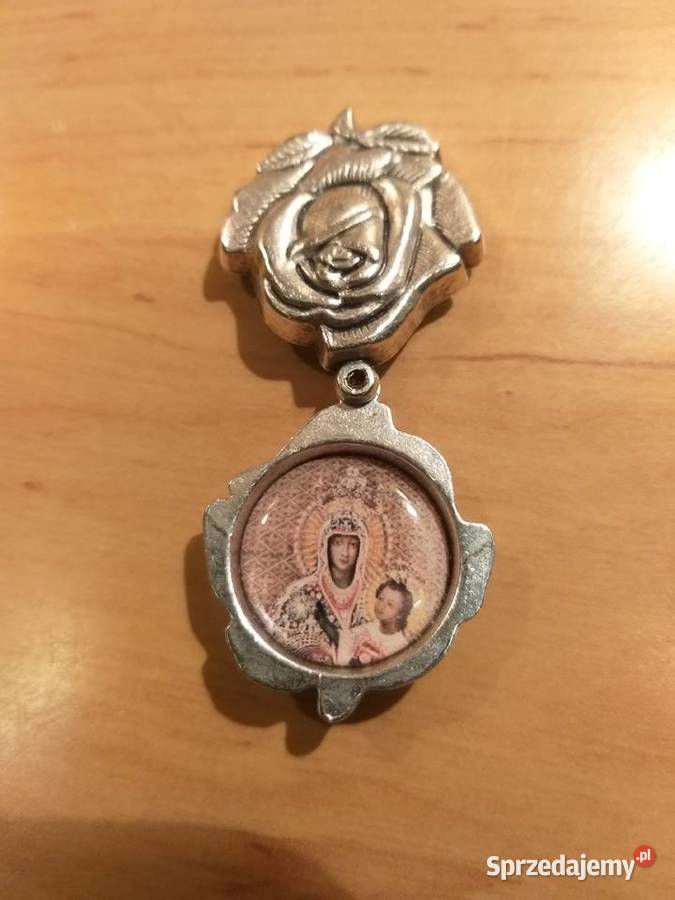 Medal wisiorek katolicki Rose medalion śląskie Zabrze