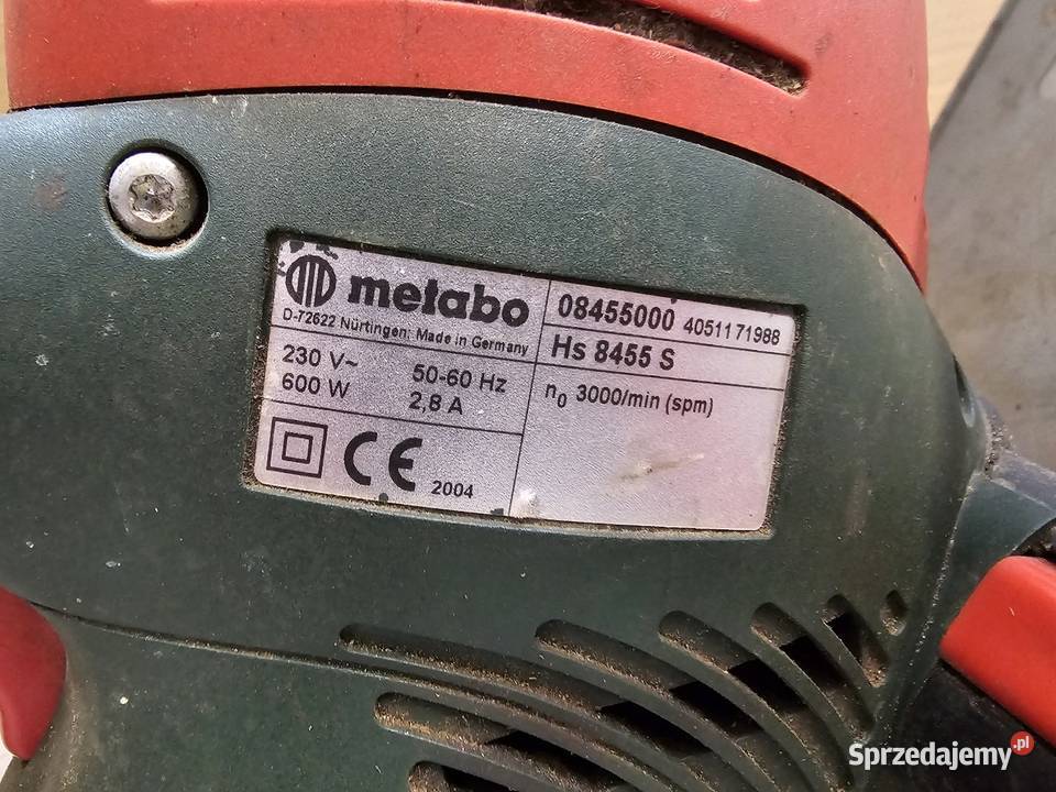 Nożyce do żywopłotu Metabo HS 8455 s nożyce Jelenia Góra