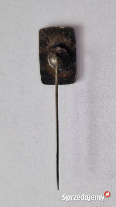 Polmo przypinkapin na szpilce lata 60te PRL Warszawa