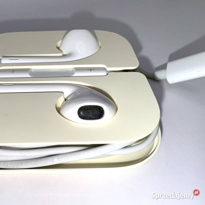Słuchawki Apple EarPods Lightning Słuchawki i głośniki Warszawa