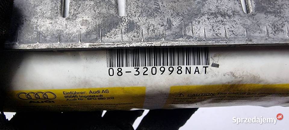 PODUSZKA AIRBAG AUDI A3 8P 8P0880202 osobowe kujawsko-pomorskie sprzedam