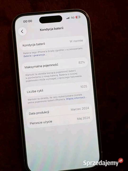 iPhone 15 Myślibórz sprzedam