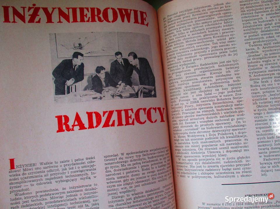 Horyzonty Techniki roczniki 19511955 komplet 5 Łódź