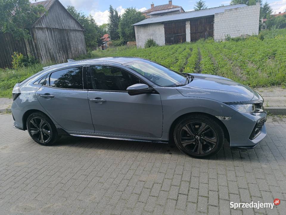 Honda Civic sport Plus 15 Turbo 107tkm przebiegu szary Kock