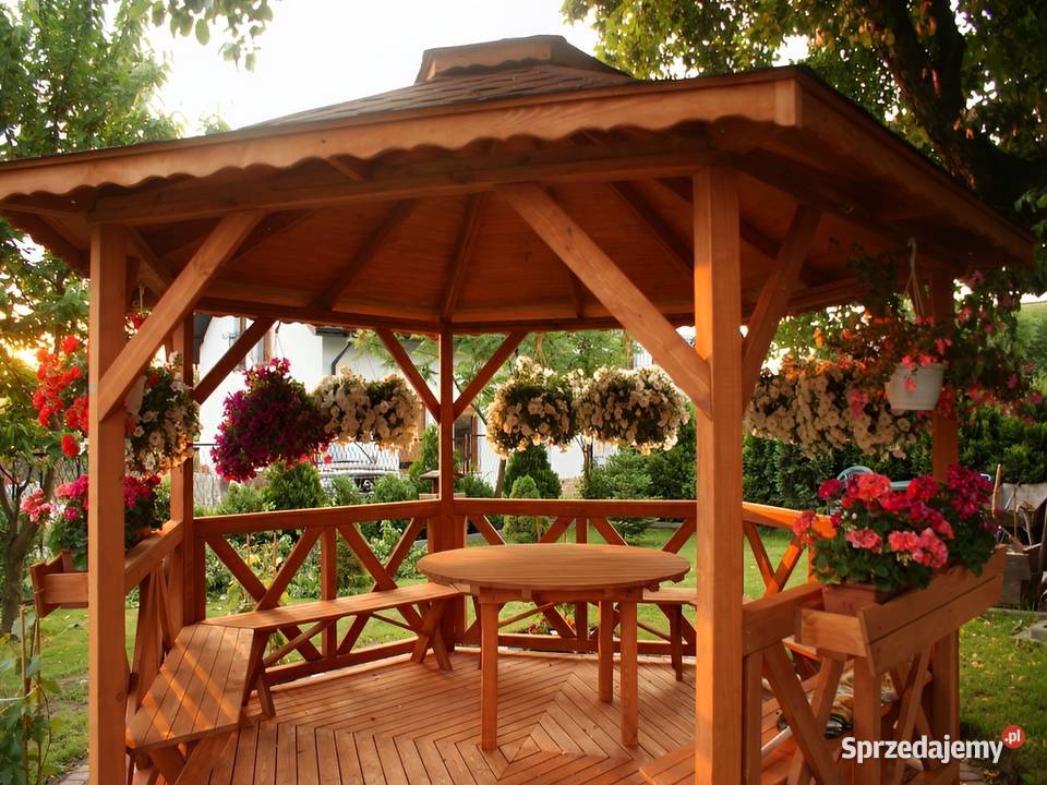 Altana 1 5m Sześciokątna Impregnowana Podłoga Parzymiechy sprzedam