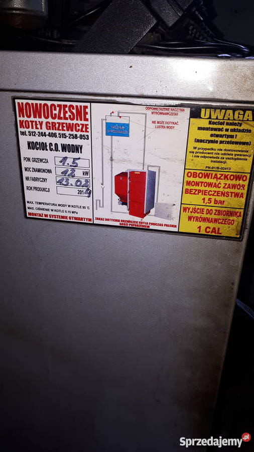 Sprzedam używany piec Słupca