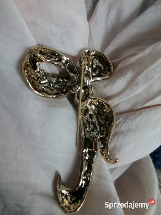 Broszka damska kolorowa kokarda małopolskie Kraków sprzedam