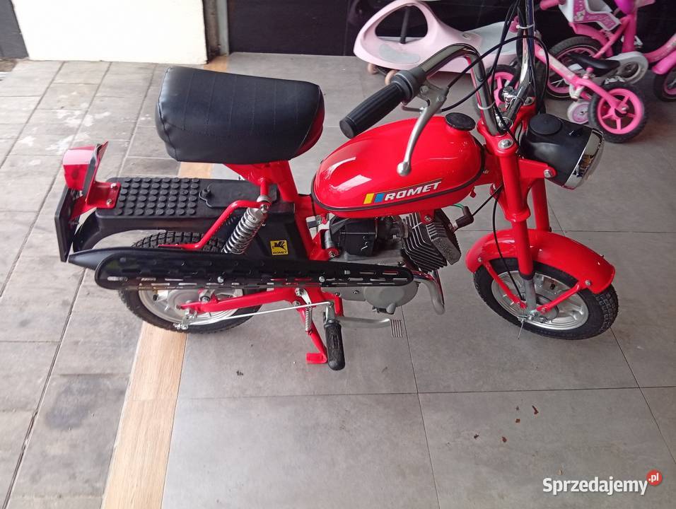 Motorynka białe blachy perfekcyjna Syców