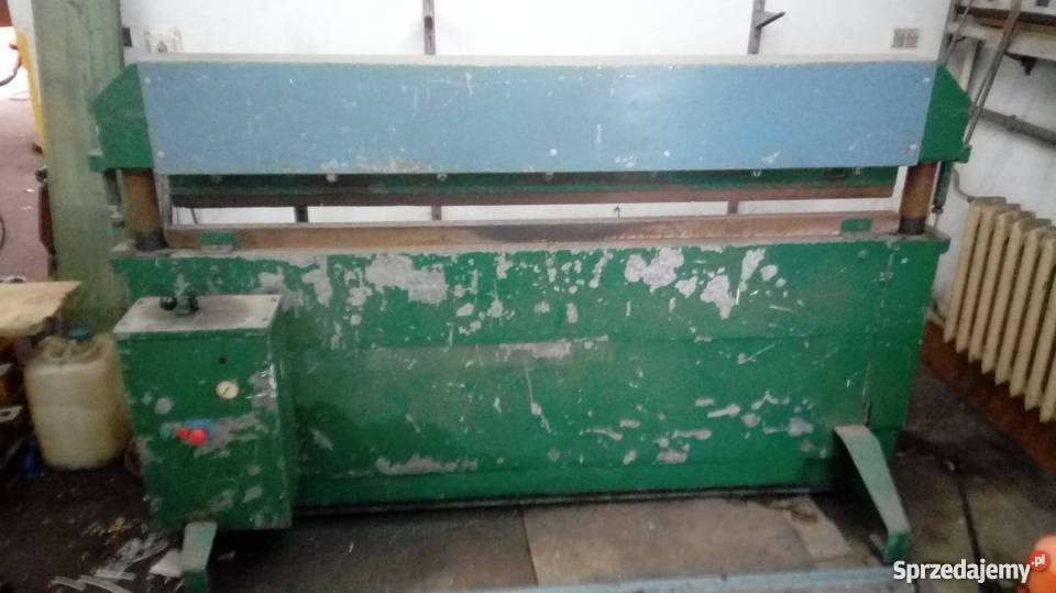 Zaginarka krawędziarka giętarka hydrauliczna do Kępno