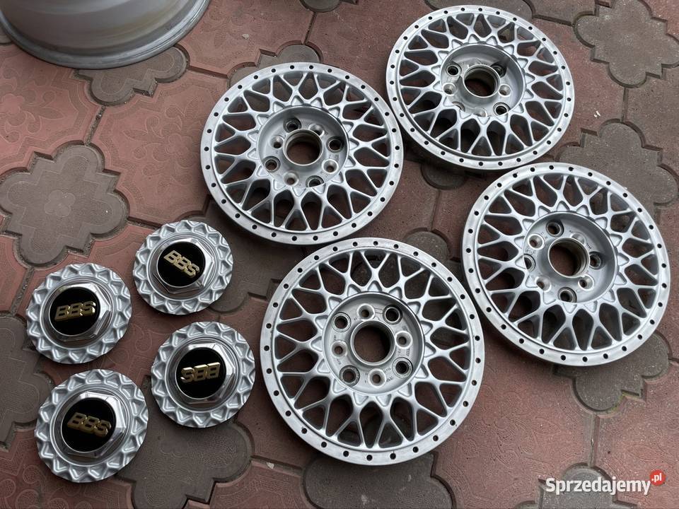 Felgi BBS RS 4x100 15 7j 75 8 85 rm ranty 3tlg Białystok sprzedam