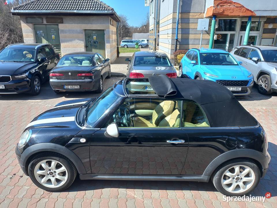Mini Cooper cabrio 2009r 16 jasna skóra 146 pomorskie