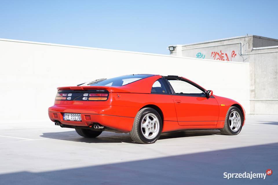 Nissan 300ZX Twin Turbo Manual Europa Aztec Red Wrocław