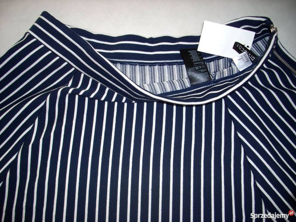 HM elegancka NOWA spódnica granat 40 L 42 XL Nowy Sącz