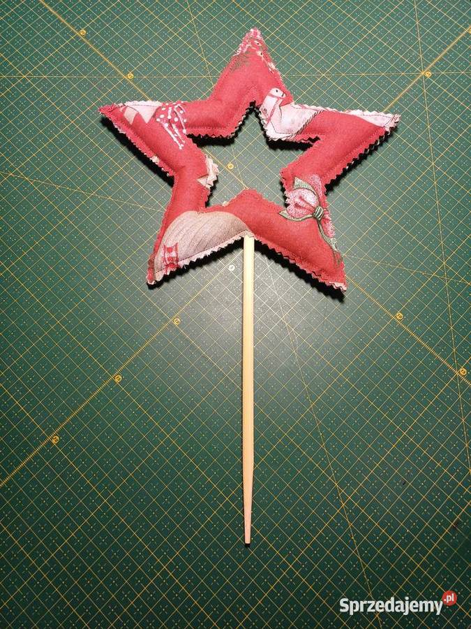 Bawełniana gwiazda na piku Kraków sprzedam