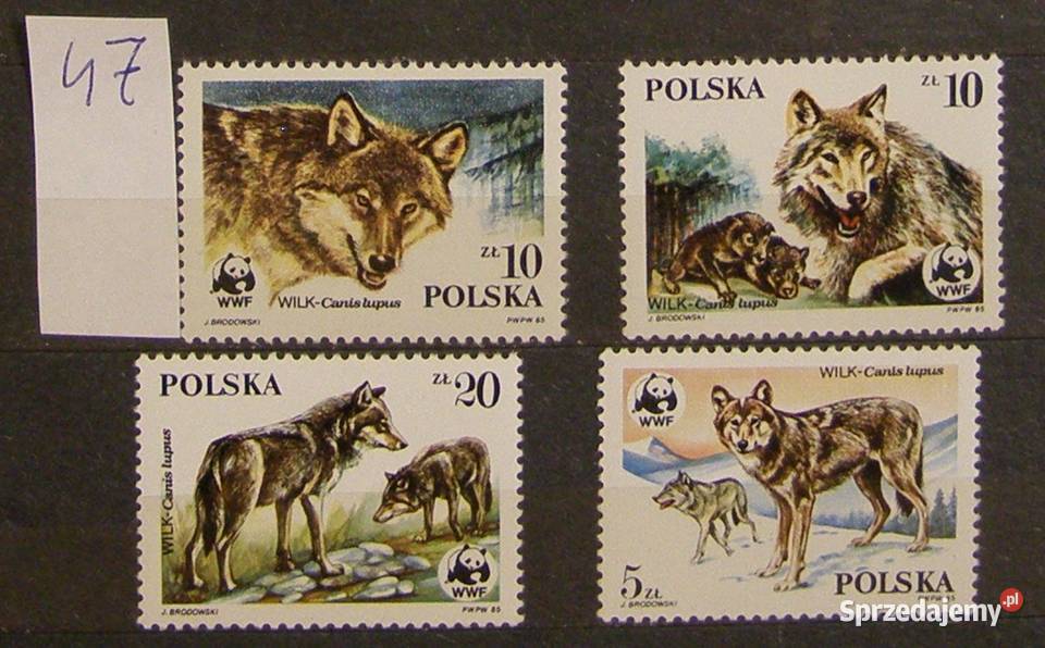Znaczki pocztowePolskaZestaw 47 Łódź