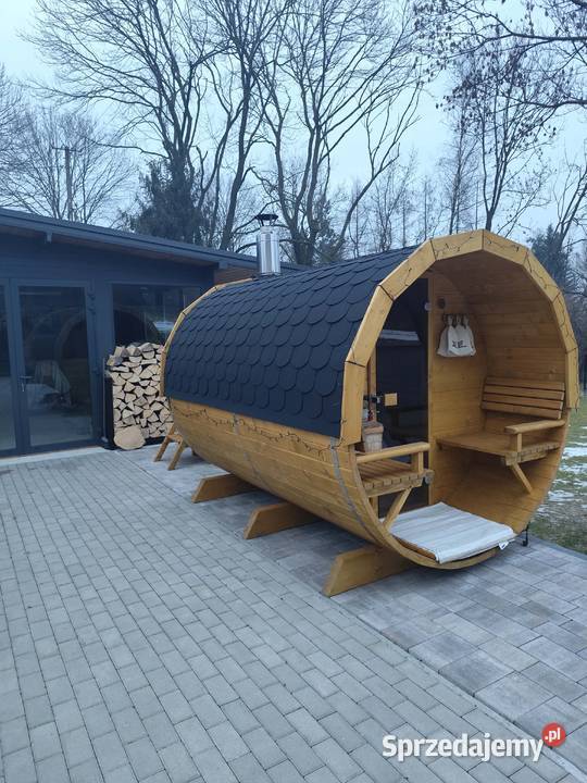 Sauna ogrodowa Biberhaus 3 m przedsionek balia Skoczów