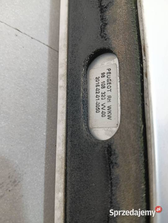 RELINGI LEWY PRAWY 98108324 Peugeot 308 II 2014