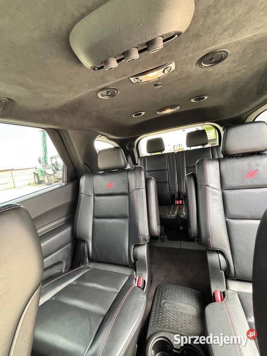 DODGE DURANGO RT 57 HEMI 360 Bogate wyposażenie ASR (kontrola trakcji) opolskie Biała sprzedam