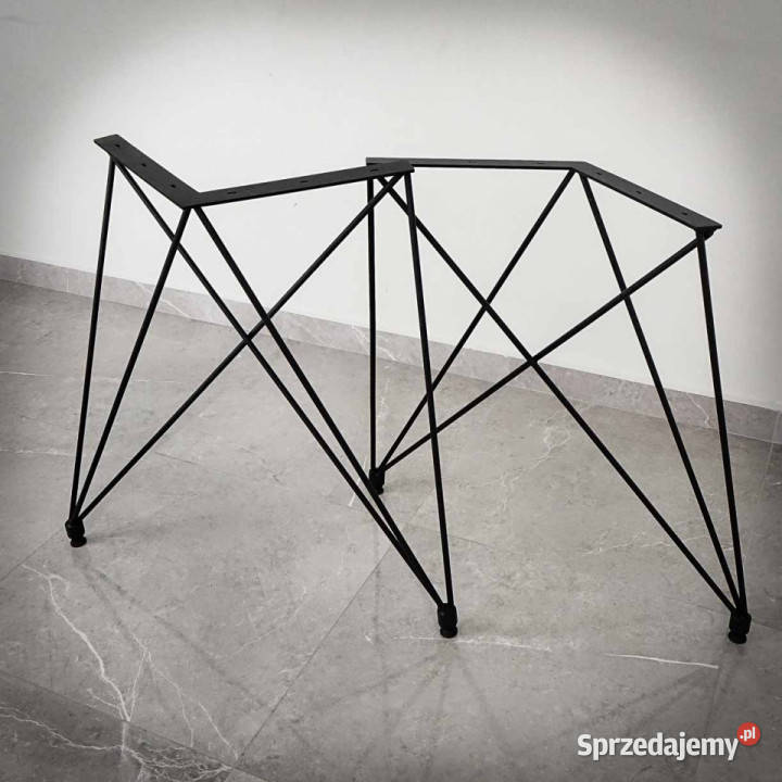 Noga ELEGANCE 75x72 CZARNA Nogi i nóżki Chmielnik