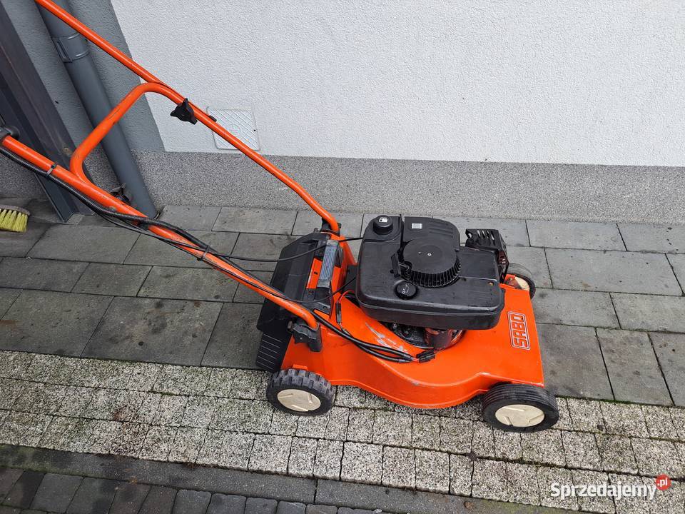 Kosiarka SABO rozrusznik elektryczny napęd kosz