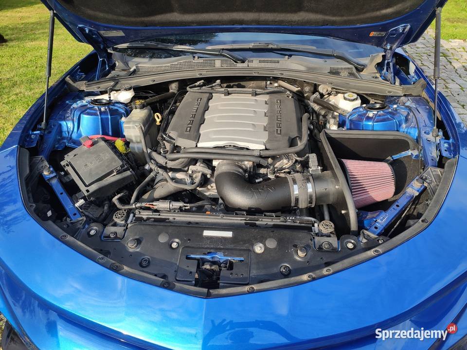 Chevrolet Camaro SS kurtyny powietrzne śląskie Pisarzowice