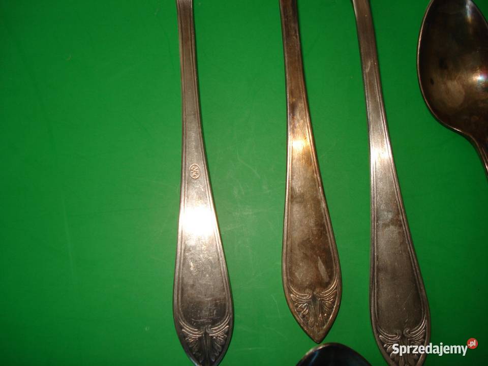 Sztućce z lat PRL srebro Warszawa sprzedam