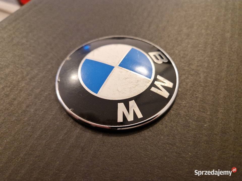 Znaczek emblemat na tylną klape Bmw 82mm Warszawa sprzedam