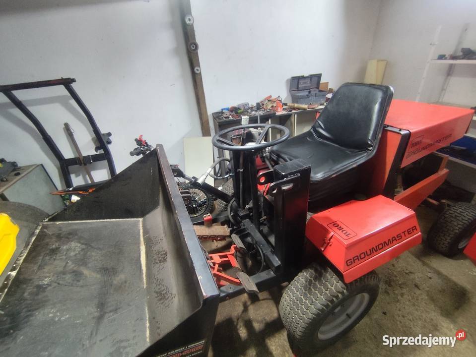 Traktorek Toro groundmaster wozidło waga 1200 32 Kosiarki i podkaszarki Piotrków Trybunalski