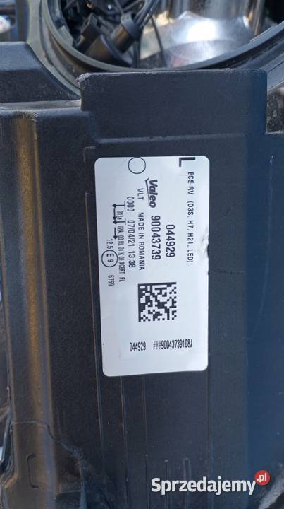 LAMPA LEWY PRZÓD EU 90043739 VOLKSWAGEN GOLF VII Części samochodowe Nowy Tomyśl