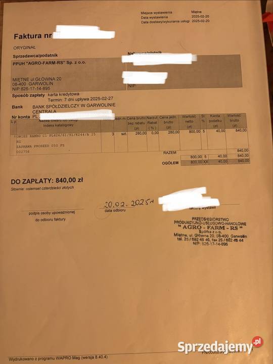 Owies rambo centrali 2025 Zboża Pilawa