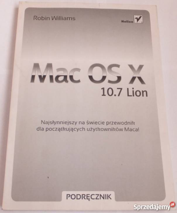 MAC OS X 107 LION WILLIAMS ROBIN Katowice