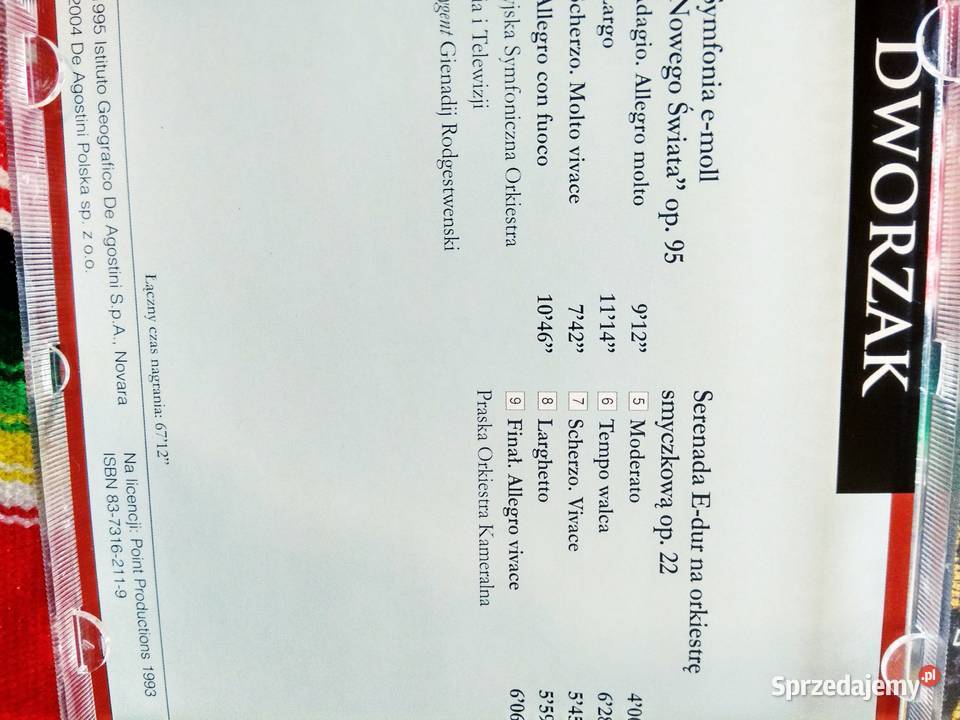 Dworzak Serena muzyka klasyczna księgarnia Muzyka Warszawa