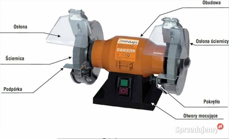 PANSAM A067110 SZLIFIERKA STOŁOWA TARCZOWA Opalenica