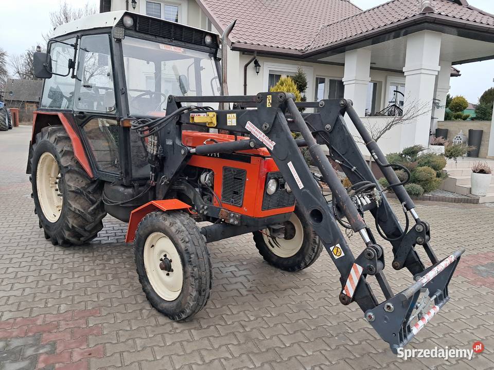 Ciągnik Zetor 7711 z turem 3 sekcyjnym w Skaryszew