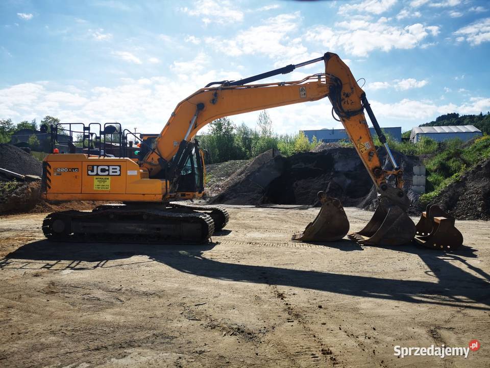 Koparka gąsienicowa JCB 220 X Nowy model Cieszyn