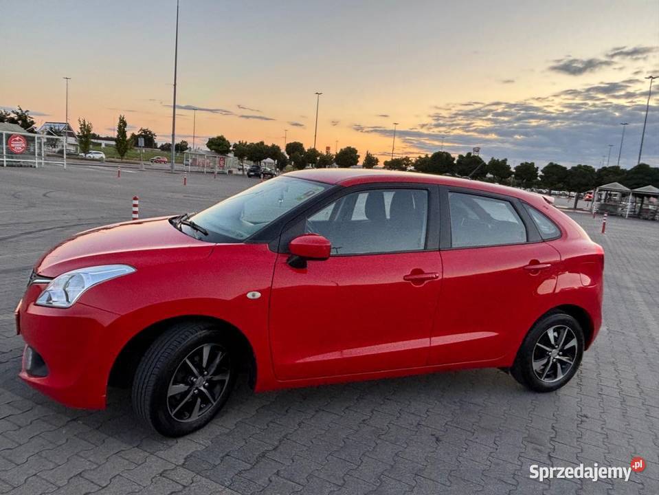 Suzuki Baleno czerwony dolnośląskie Wrocław