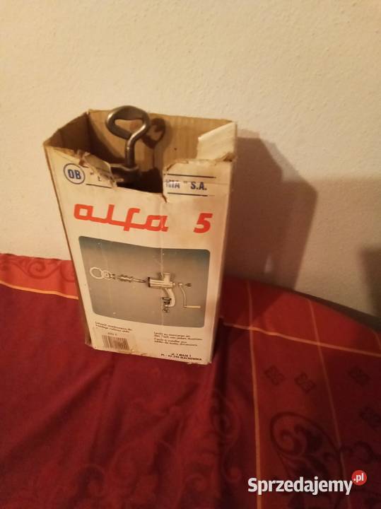 Maszynka do Mielenia mięsa alfa Vintage Warszawa