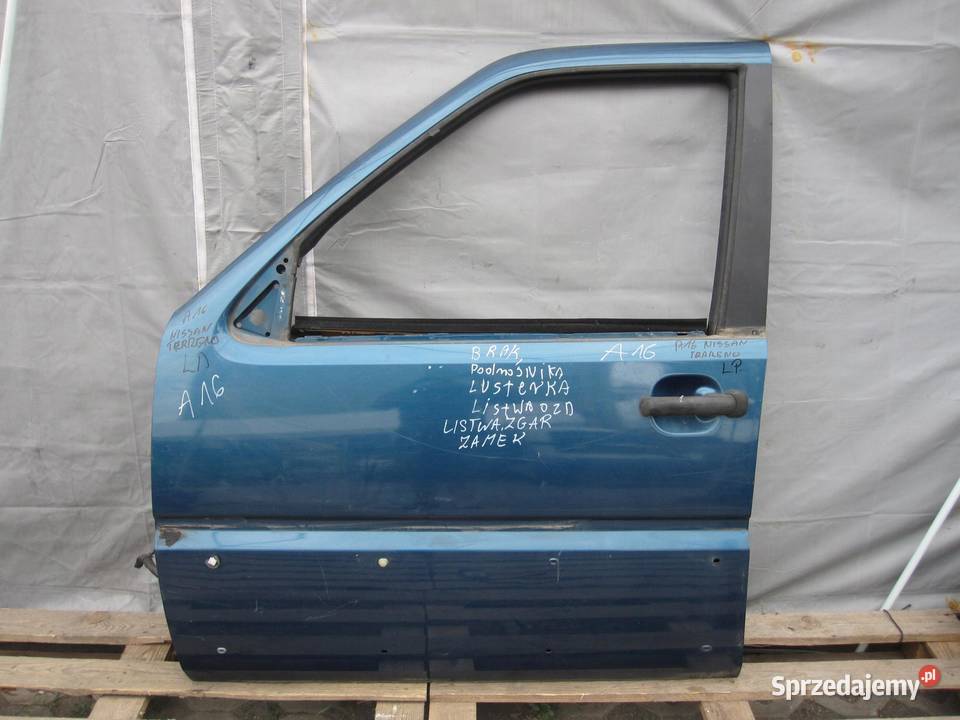 NISSAN TERRANO II 03r drzwi lewe przód osobowe