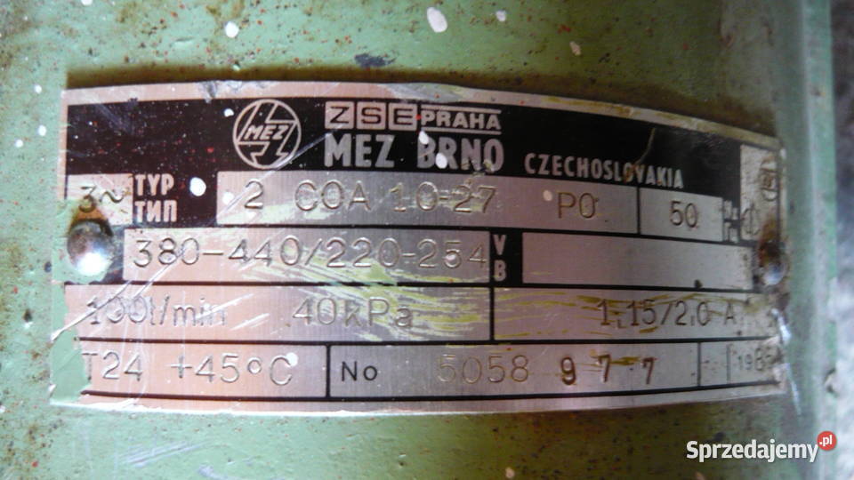 Pompa chłodziwa MEZ BRNO 2COA1027 100lmin Sokółka