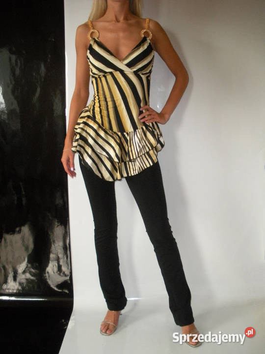 Nowa włoska luksusowa bluzka tunika Sfarzo ITALY