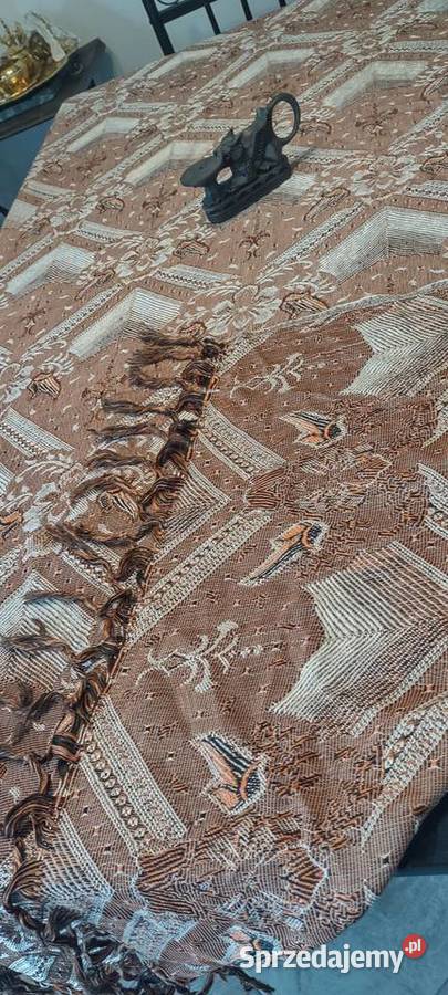 Oldschool reprezentacyjny duży stary obrus kapa Ruda Śląska sprzedam