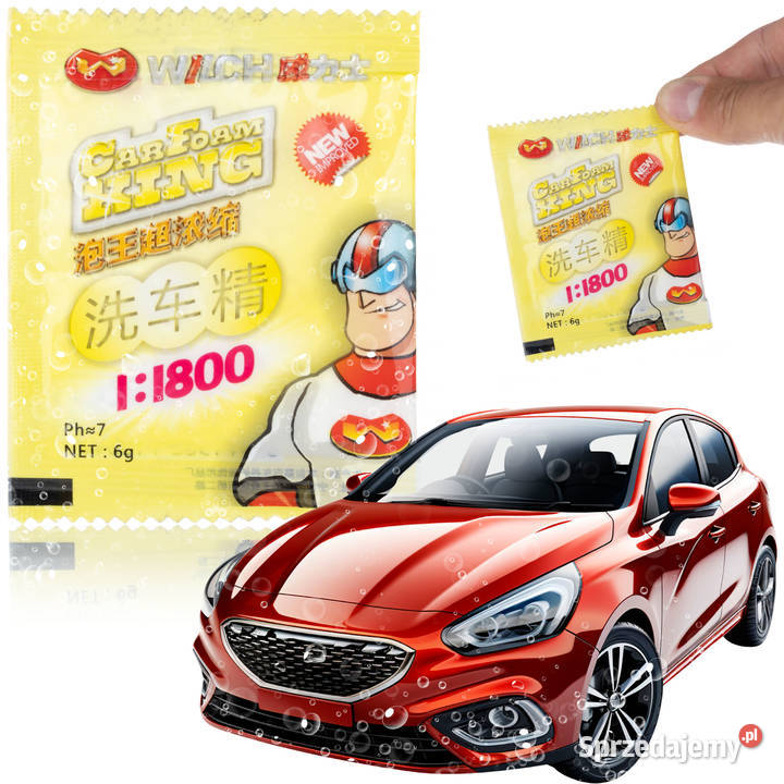 Piana Aktywna 5x 6g Pianownica 1000ml do Myjki małopolskie Ludźmierz