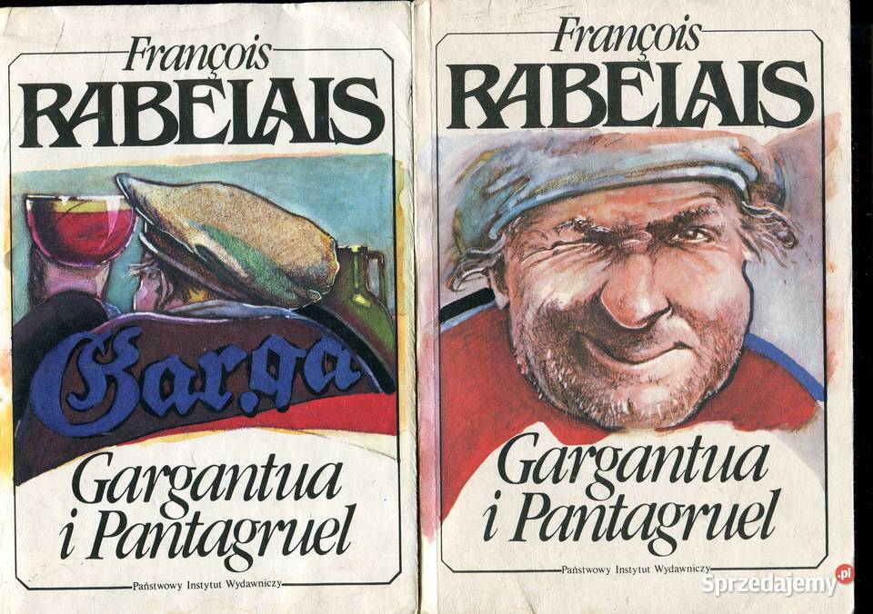 Gargantua i Pantagruel T12 Rabelais miękka Szczecin sprzedam