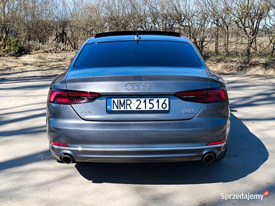 Audi A5 20 TFSI Quattro STronic 252 CYMC klimatyzacja A5