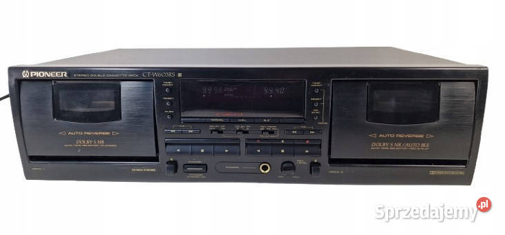 Magnetofon Cassette Deck Pioneer CTW603RS CT wielkopolskie Międzychód