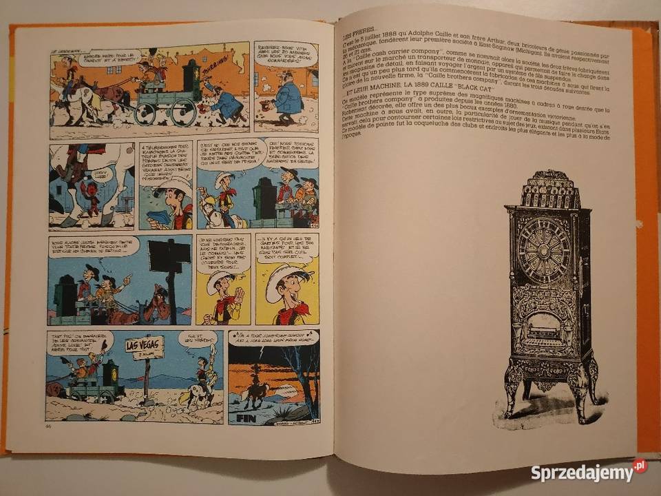 Lucky Luke Morris Groot 1981 wydanie francuskie twarda okładka Kościan sprzedam
