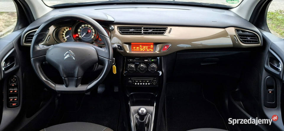 Citroen C3 Oryginalny lakierCzujniki kurtyny powietrzne Przyszowice