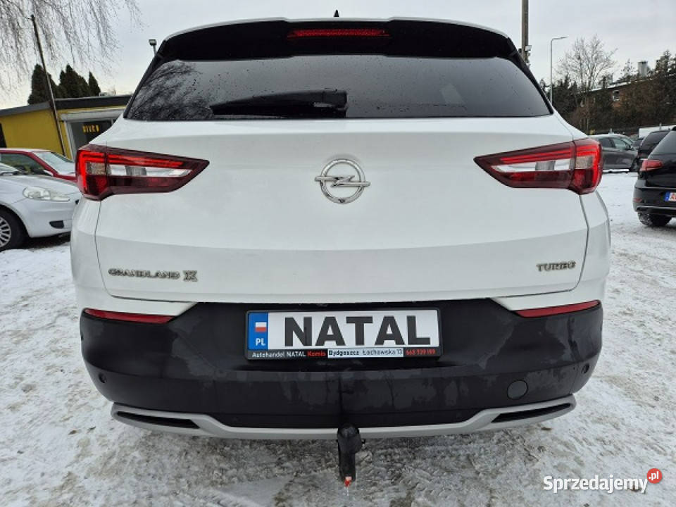 Opel Grandland X Najbogatsza wersja Skora Model podgrzewane fotele Bydgoszcz