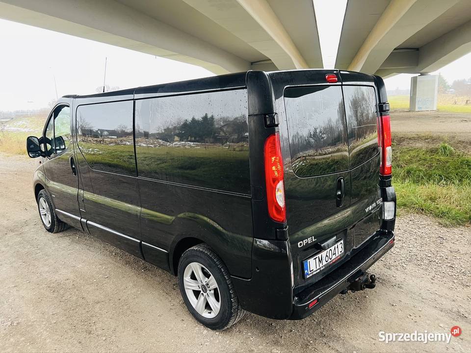 Opla Vivaro 20 CDTI 2007 Long Lift Brygadówka czarny lubelskie Bełżec